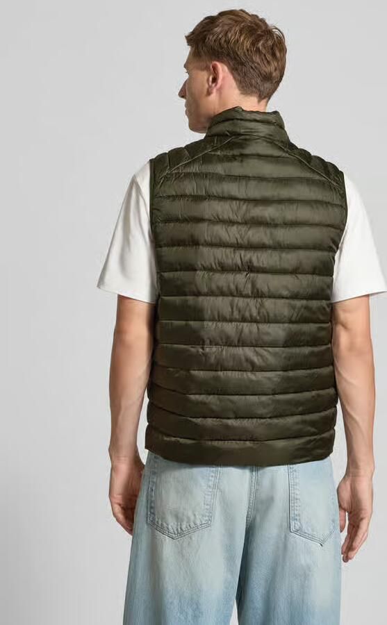 Jack & jones Gewatteerde bodywarmer met ritszakken