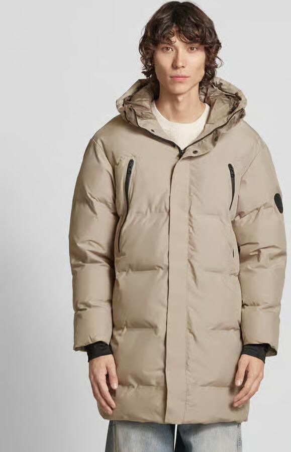 Jack & jones Gewatteerde lange jas met capuchon model 'ALPHA' - Foto 2