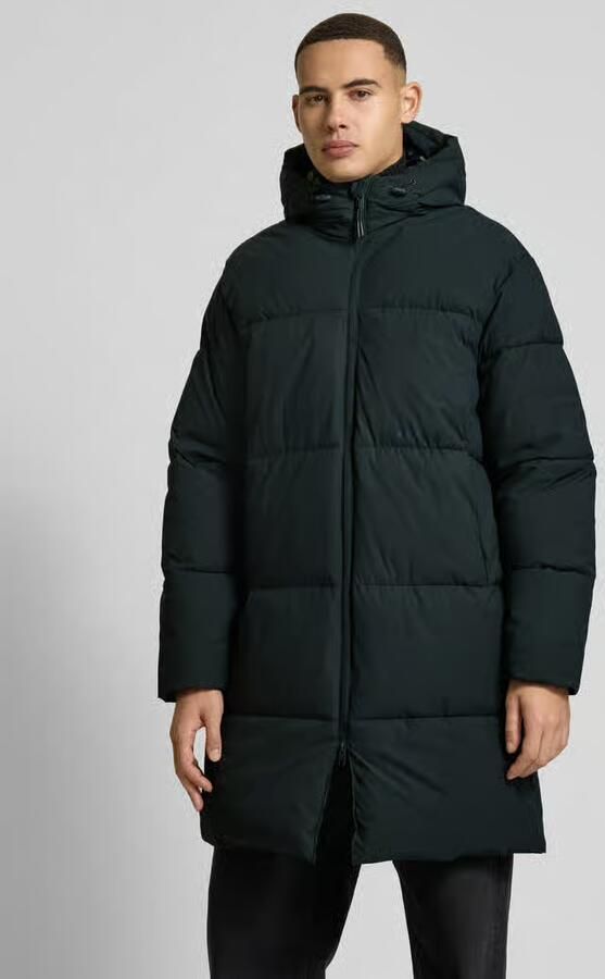 Jack & jones Gewatteerde lange jas met capuchon model 'VESTERBRO' - Foto 3