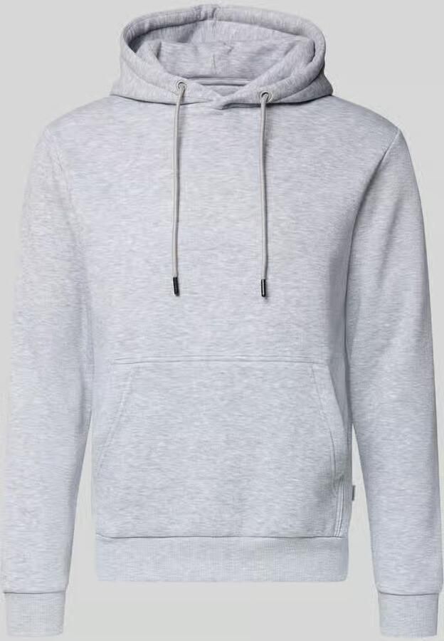 JACK & JONES ESSENTIALS gemêleerde hoodie JJEBRADLEY grijs melange - Foto 8