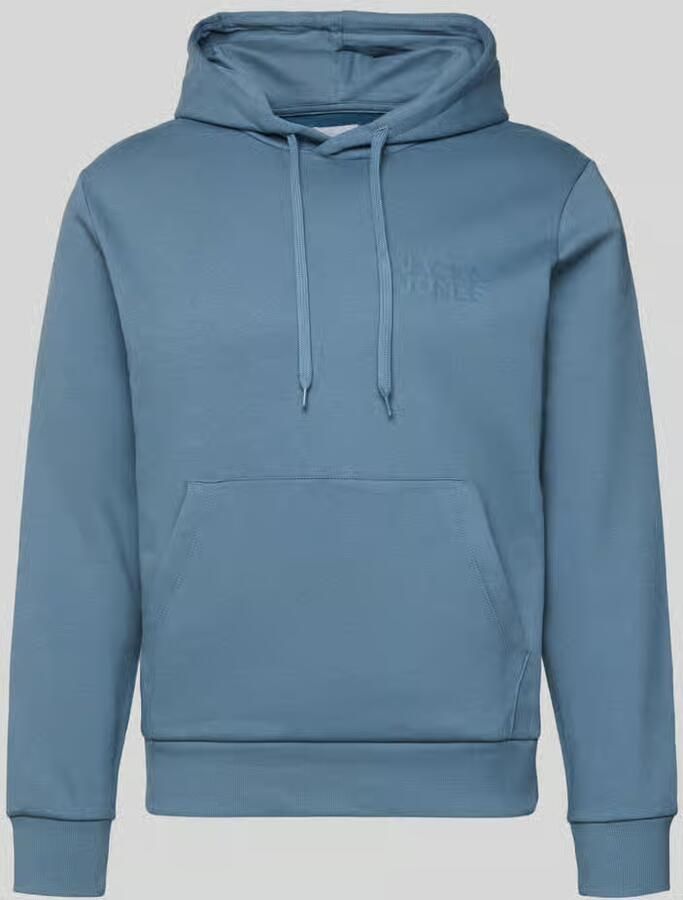Jack & jones Hoodie met labelprint en kangoeroezak