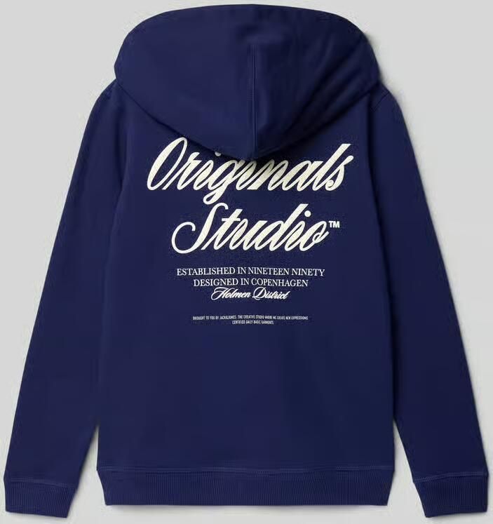 Jack & Jones Junior Hoodie JORNORREBRO TYPO BACK SWEAT HOOD SN JNR - Foto 7
