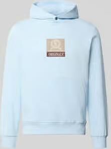 Jack & jones Hoodie met labelprint model 'FREDERIKSBERG'