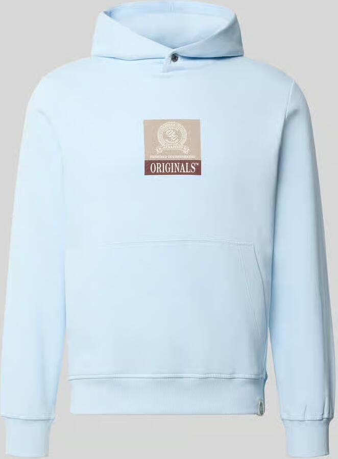 Jack & jones Hoodie met labelprint model 'FREDERIKSBERG'