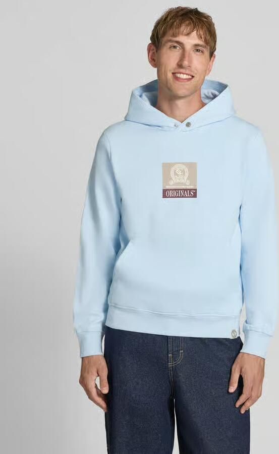 Jack & jones Hoodie met labelprint model 'FREDERIKSBERG' - Foto 2