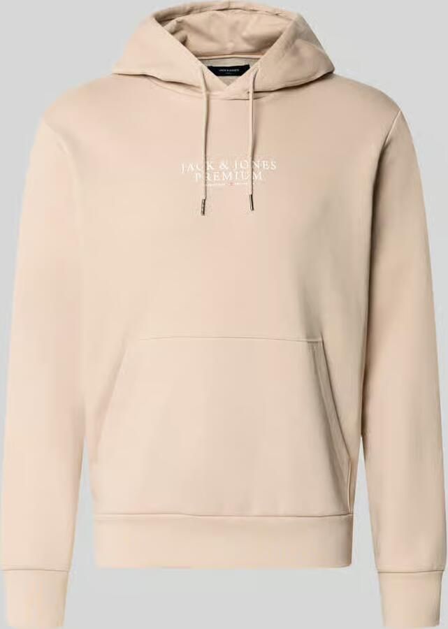 Jack & jones Hoodie met labelprint model 'JPRBLUARCHIE'