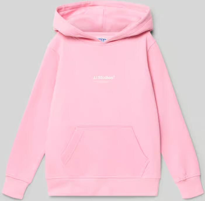 Jack & jones Hoodie met labelprint model 'SOHO'