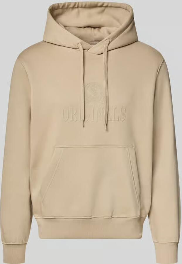 Jack & jones Hoodie van katoenmix model 'FREDERIKS'