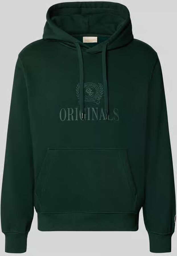 Jack & jones Hoodie van katoenmix model 'FREDERIKS'