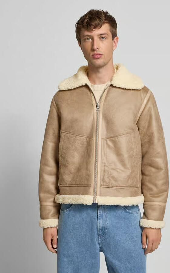 Jack & jones Jack in leerlook model 'AVIATOR' - Foto 2