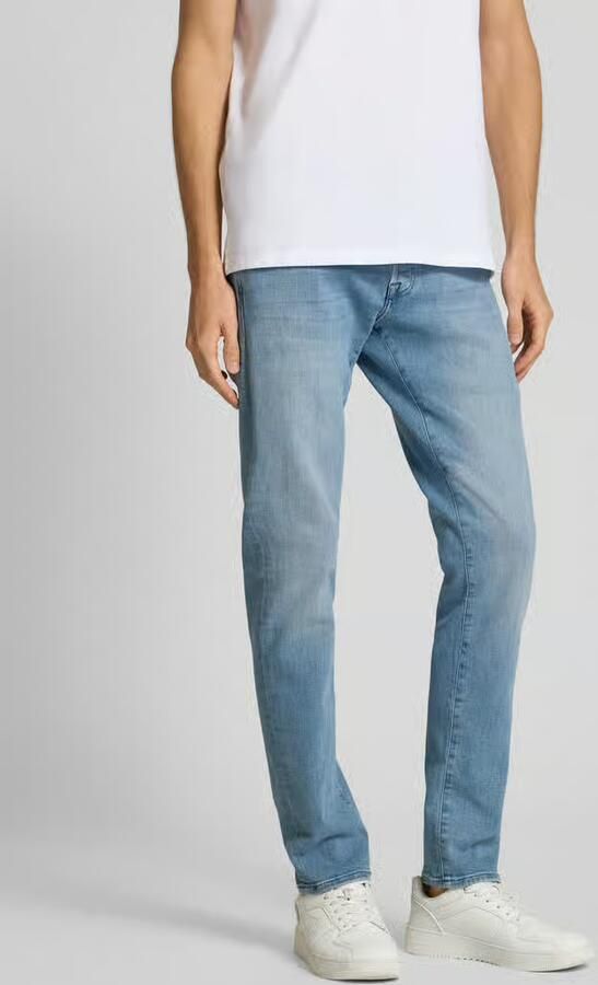 JACK & JONES JEANS INTELLIGENCE JJIGLENN JJICON slim fit jeans blue denim - Foto 10