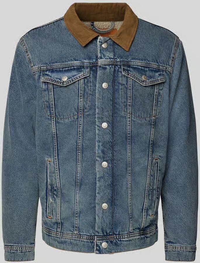 Jack & Jones Jeansjack JJIJEAN JJJACKET W SHERPA WI 200 SN