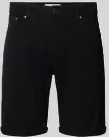 Jack & jones Jeansshorts met omslag en steekzakken model 'RICK ALLEN'