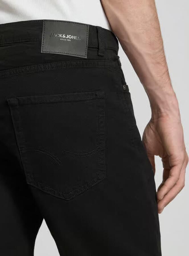 Jack & jones Jeansshorts met omslag en steekzakken model 'RICK ALLEN'
