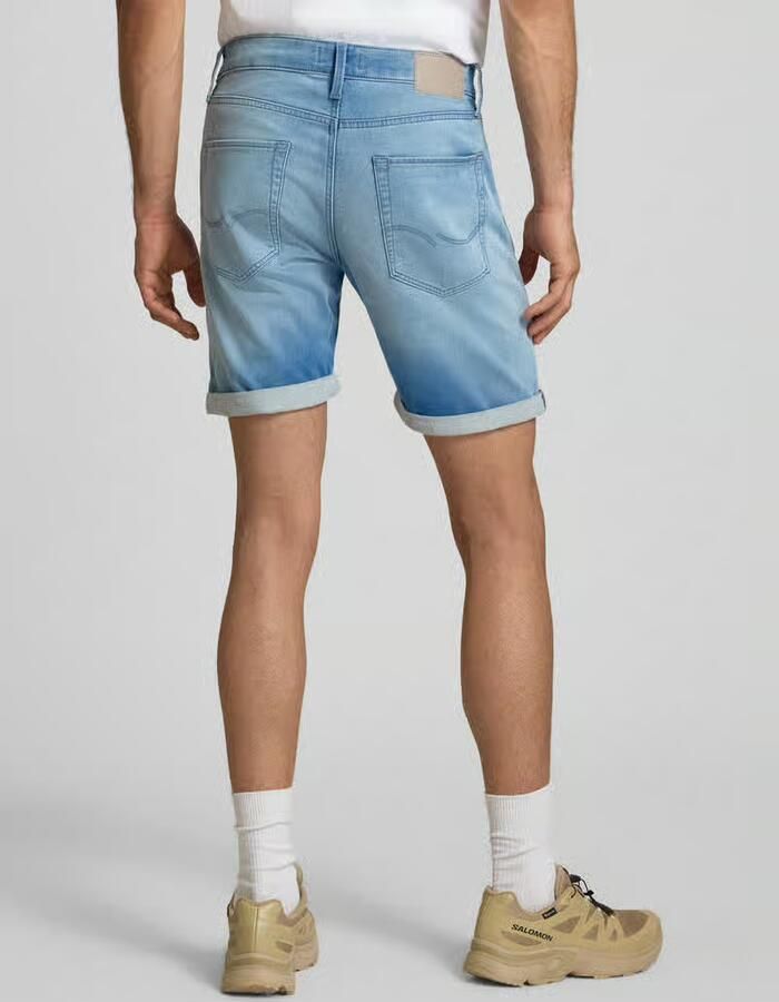 JACK & JONES JEANS INTELLIGENCE JJIRICK JJICON denim regular short blue denim - Foto 7