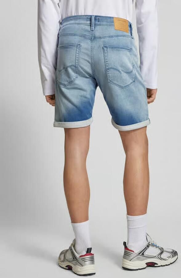JACK & JONES JEANS INTELLIGENCE JJIRICK JJICON denim regular short blue denim - Foto 6