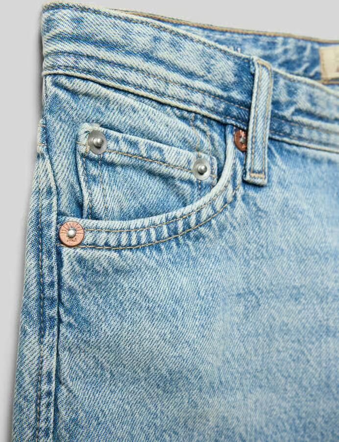 Jack & jones korte jeans met franjes model 'ALEX' - Foto 4