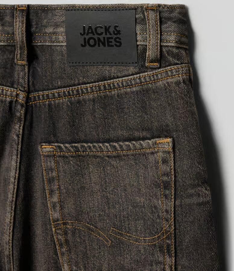 Jack & jones korte jeans met franjes model 'IRON'