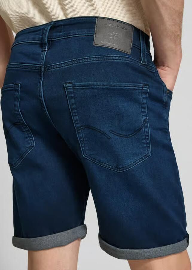JACK & JONES JEANS INTELLIGENCE JJIRICK JJICON denim regular short blue denim - Foto 6