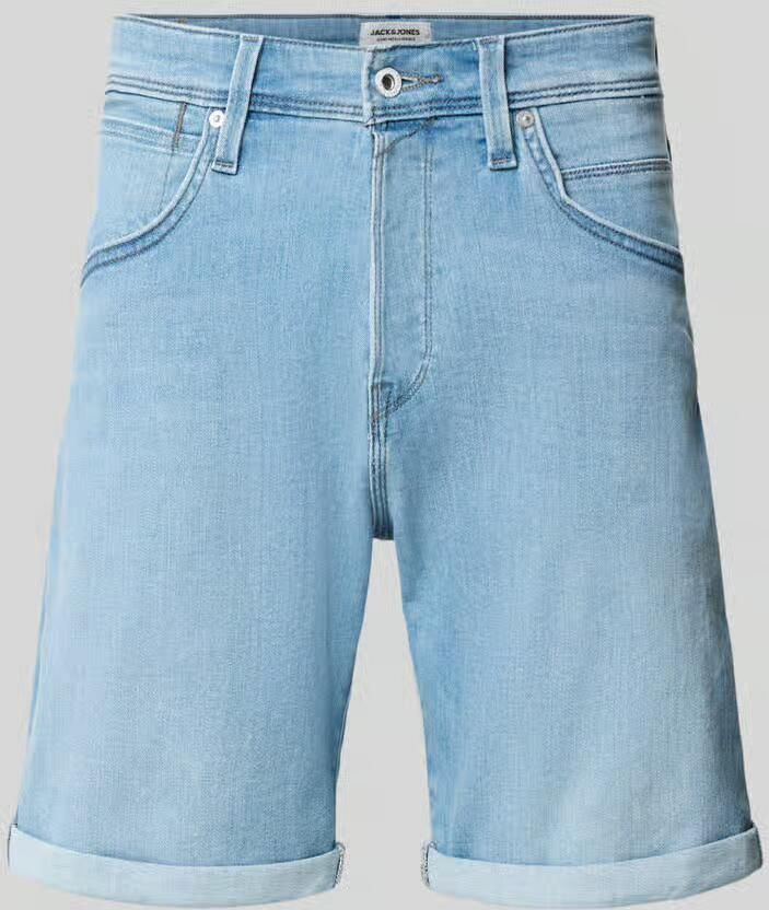JACK & JONES JEANS INTELLIGENCE JJIRICK JJFOX denim regular short blue denim - Foto 6