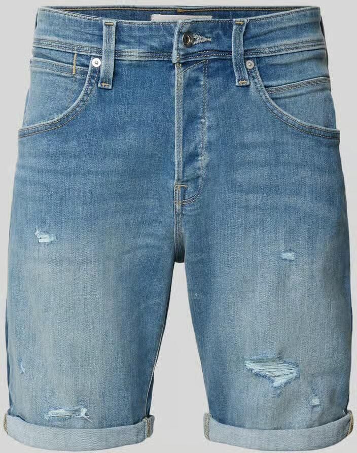 JACK & JONES JEANS INTELLIGENCE JJIRICK JJFOX denim regular short blue denim