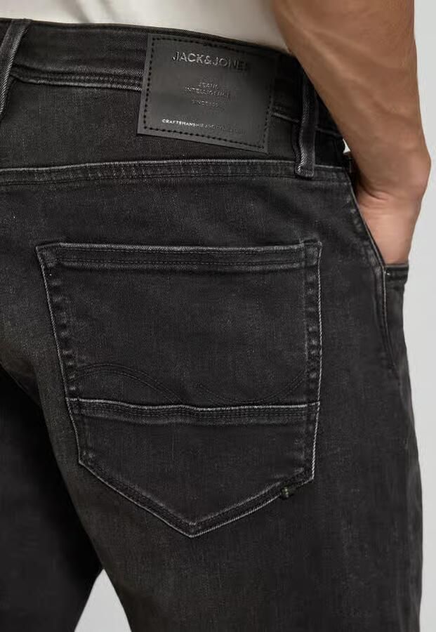 Jack & jones Korte regular fit jeans in 5-pocketmodel model 'RICK'