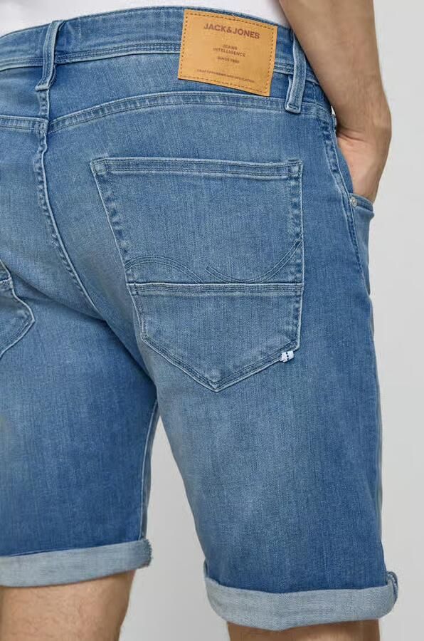 JACK & JONES JEANS INTELLIGENCE JJIRICK JJFOX denim regular short blue denim - Foto 6