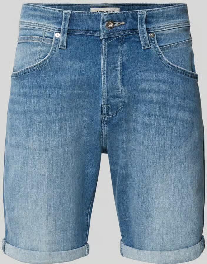 JACK & JONES JEANS INTELLIGENCE JJIRICK JJFOX denim regular short blue denim - Foto 7