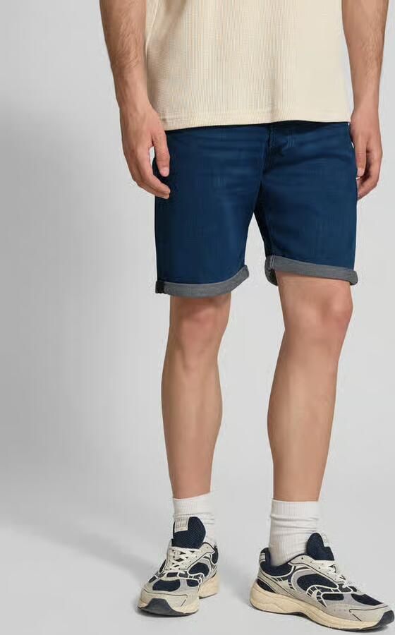 JACK & JONES JEANS INTELLIGENCE JJIRICK JJICON denim regular short blue denim - Foto 7