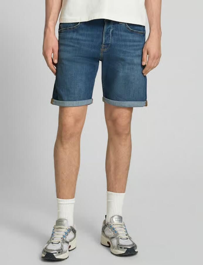 JACK & JONES JEANS INTELLIGENCE JJIRICK JJFOX denim regular short blue denim - Foto 6