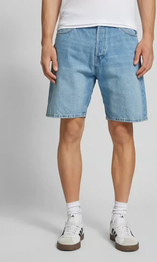 JACK & JONES JEANS INTELLIGENCE JJITONY JJORIGINAL denim relaxed short blue denim - Foto 11