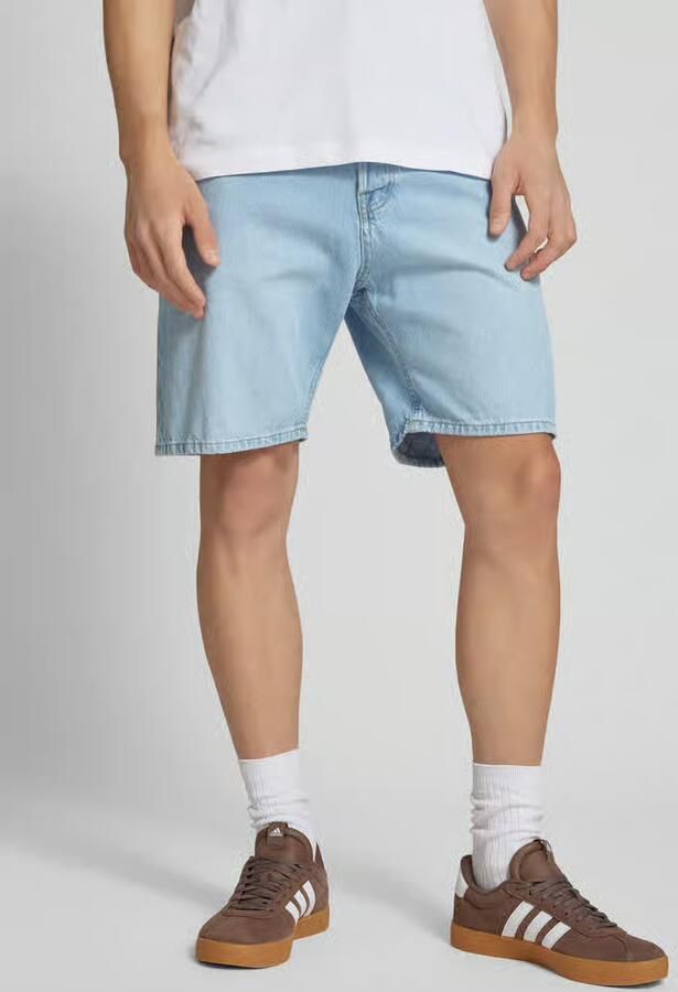 JACK & JONES JEANS INTELLIGENCE JJITONY JJORIGINAL denim relaxed short blue denim - Foto 11