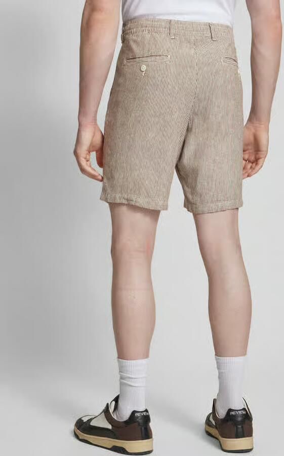 Jack & jones Korte regular fit broek met tunnelkoord model 'MYKONOS'