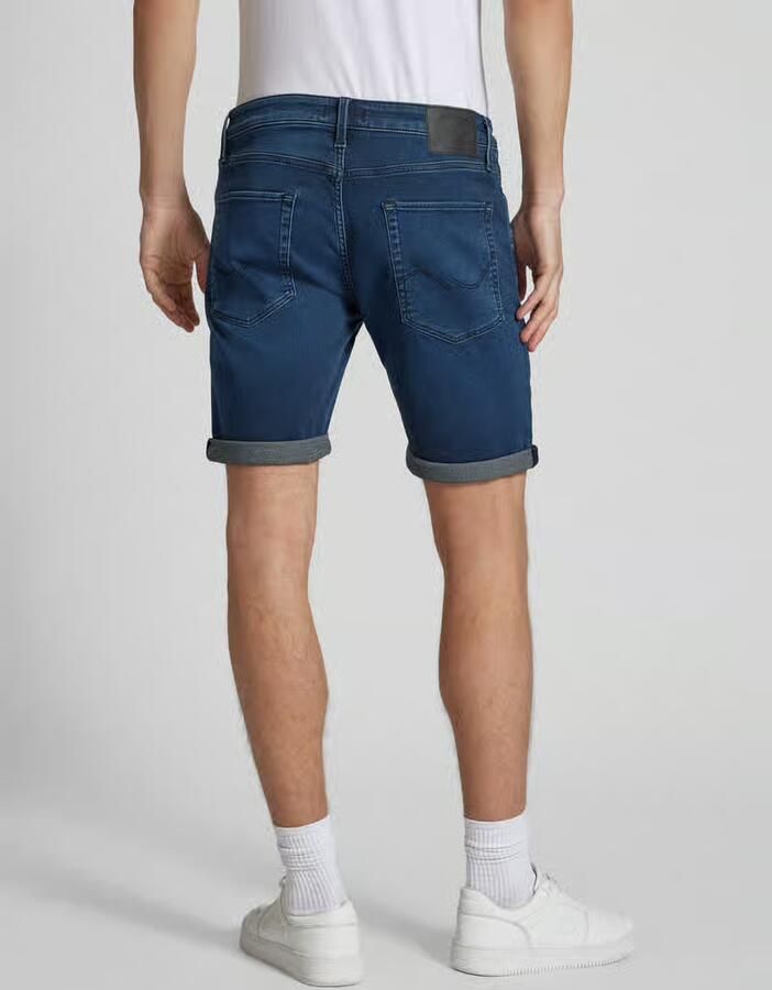 JACK & JONES JEANS INTELLIGENCE regular fit short JJIRICK JJICON 604 i. blue denim