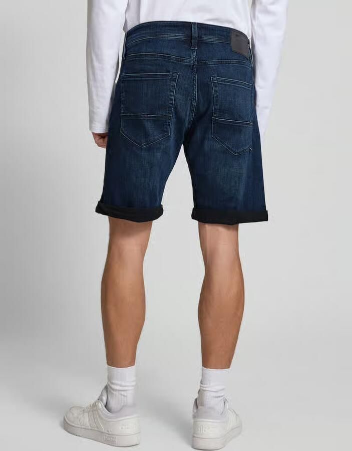 JACK & JONES JEANS INTELLIGENCE JJIRICK JJFOX denim regular short dark blue denim - Foto 4