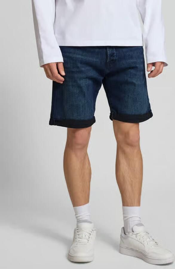 JACK & JONES JEANS INTELLIGENCE JJIRICK JJFOX denim regular short dark blue denim - Foto 11