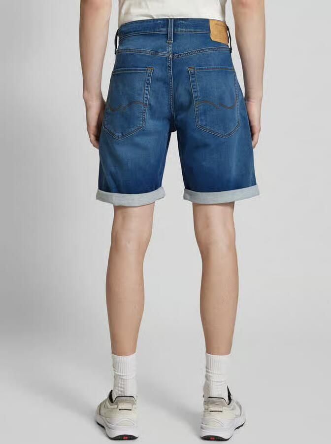 JACK & JONES JEANS INTELLIGENCE JJIRICK JJICON denim regular short blue denim - Foto 5