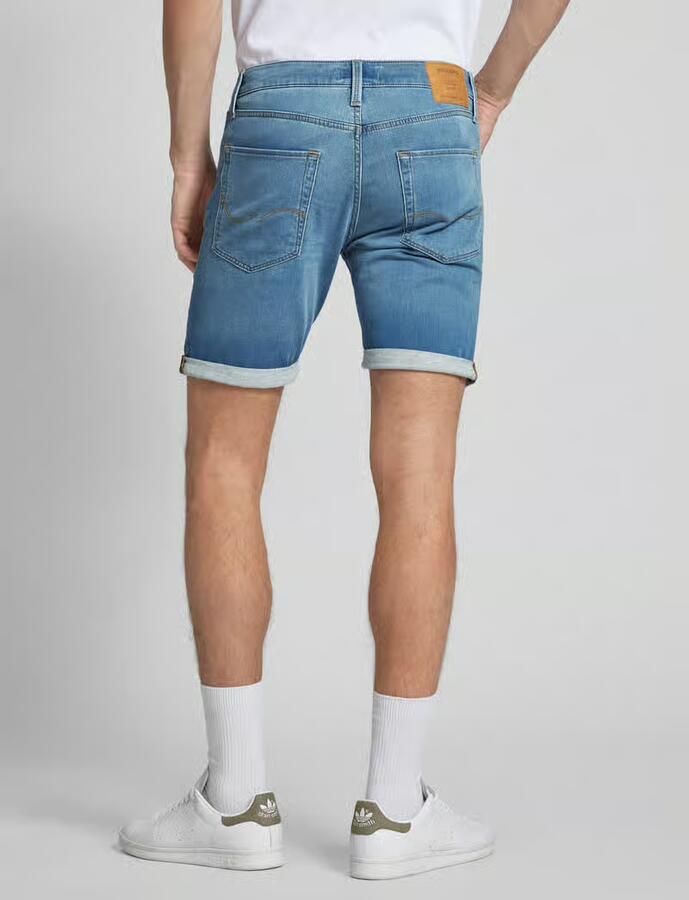 JACK & JONES JEANS INTELLIGENCE regular fit JJIRICK JJICON short mediun blue 709 - Foto 3