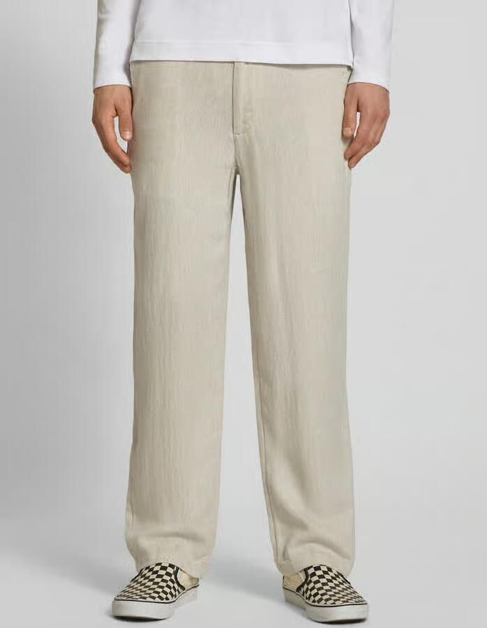 Jack & jones Linnen broek met strikceintuur model 'KARL MYKONOS' - Foto 2