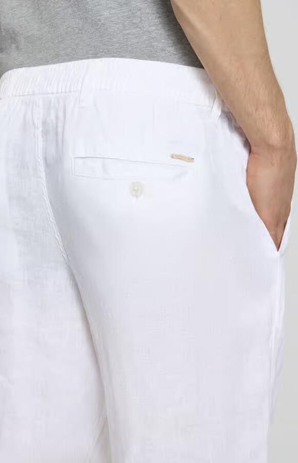 JACK & JONES Premium Linnen broek met steekzakken model 'KARL LAWRENCE' - Foto 13