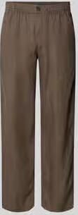 JACK & JONES Premium Linnen broek met steekzakken model 'KARL LAWRENCE' - Foto 5