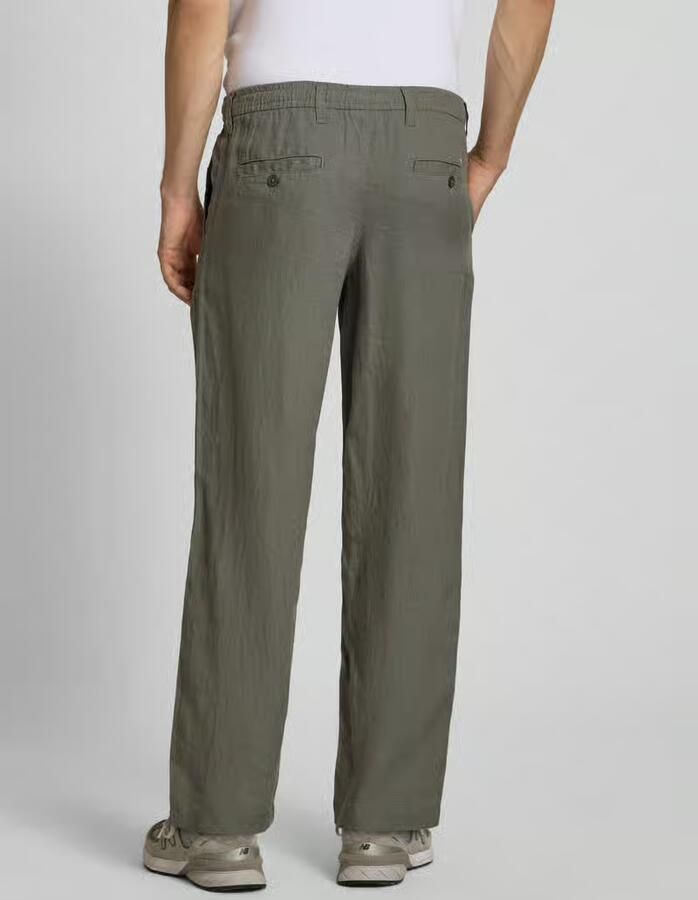 JACK & JONES Premium Linnen broek met steekzakken model 'KARL LAWRENCE' - Foto 2