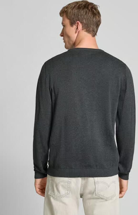 Jack & Jones Trui met ronde hals JJEBASIC met ronde hals ideaal voor werk en vrije tijd - Foto 11