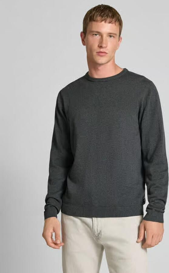 Jack & Jones Trui met ronde hals JJEBASIC met ronde hals ideaal voor werk en vrije tijd - Foto 12