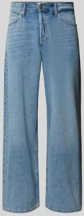 JACK & JONES JEANS INTELLIGENCE JJIDAVE JJORIGINAL wide leg jeans medium blue denim - Foto 5