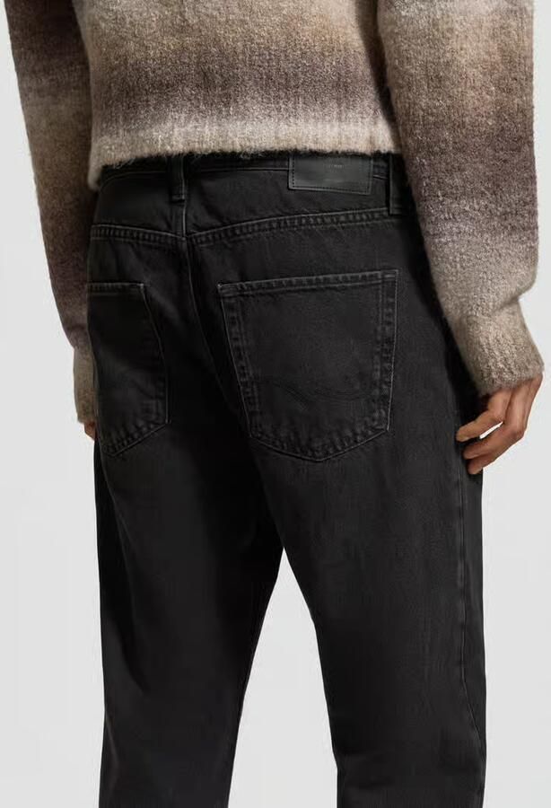 JACK & JONES JEANS INTELLIGENCE JJICHRIS JJORIGINAL relaxed fit jeans black denim - Foto 11