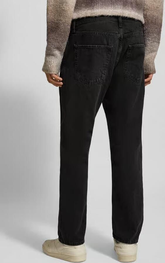 JACK & JONES JEANS INTELLIGENCE JJICHRIS JJORIGINAL relaxed fit jeans black denim - Foto 8