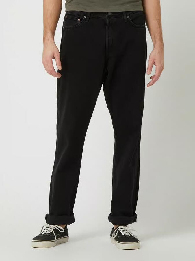 JACK & JONES JEANS INTELLIGENCE JJICHRIS JJORIGINAL relaxed fit jeans black denim - Foto 9