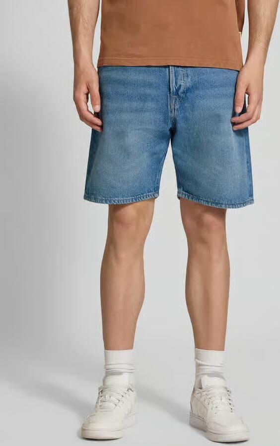 Jack & jones loose fit korte jeans met steekzakken model 'TONY' - Foto 4