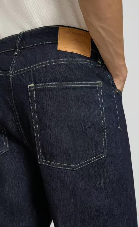 Jack & jones Loose straight fit jeans met steekzakken model 'TED'